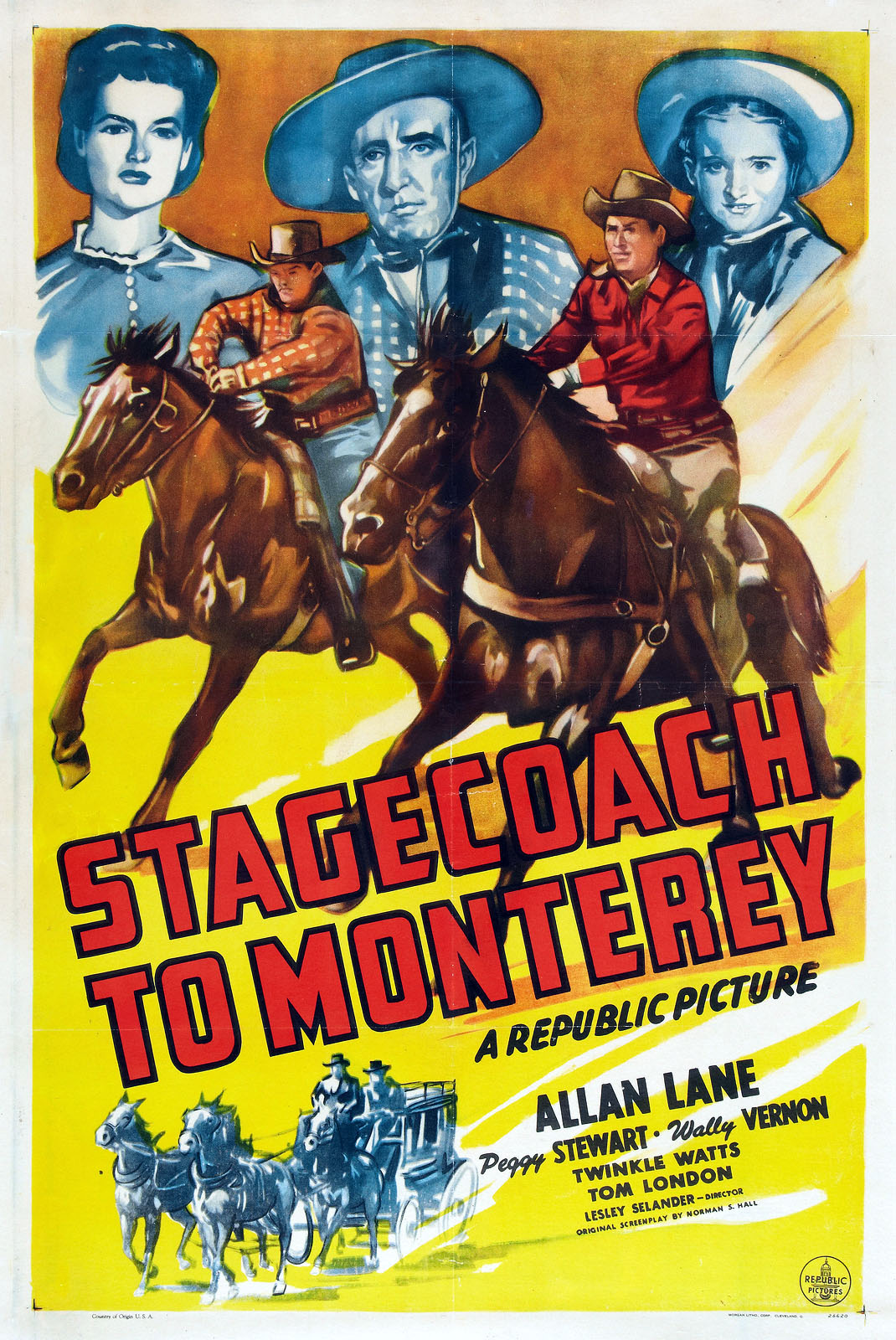 STAGECOACH TO MONTEREY